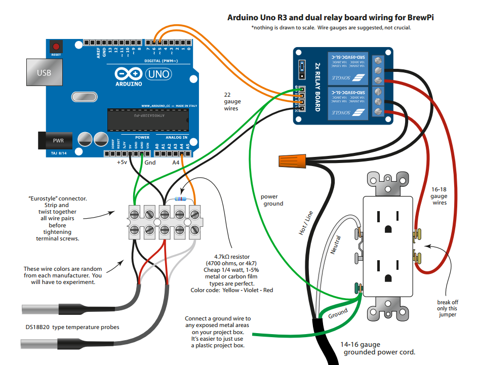 Schaltplan Arduino Uno